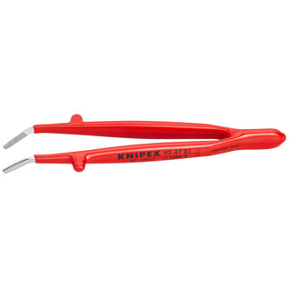 Knipex 92 47 01 5 1/2" Stainless Steel Gripping-30°Angled Tweezers-1000V Insulated