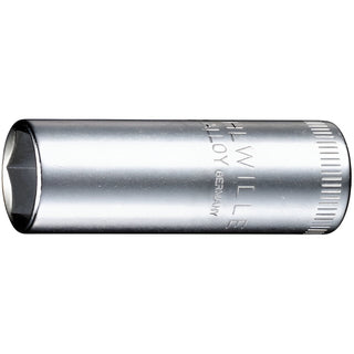 Stahlwille 01020006 40L Extra Deep 6-pt 1/4" Socket, 6 mm