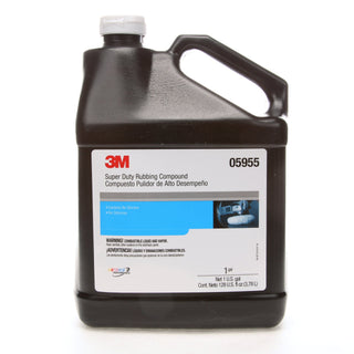 3M Super Duty Rubbing Compound, 05955, 1 gal (10.6 lb)