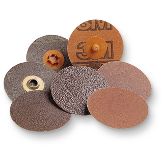 3M Roloc Disc 361F, P100 YF-weight, TR, 2 in, Die R200P, 50/Carton