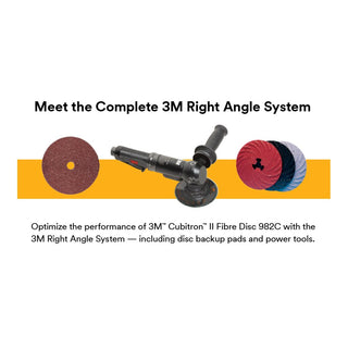 3M Cubitron II Fibre Disc 982C, 36+, 5 in x 7/8 in, Die 500P