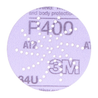 3M Hookit Purple Clean Sanding Disc 343U, 30272, P500, 50 discs percarton