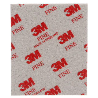 3M Softback Sanding Sponge 02604, 4 1/2 in x 5 1/2 in (115 mm x140 mm), Fine