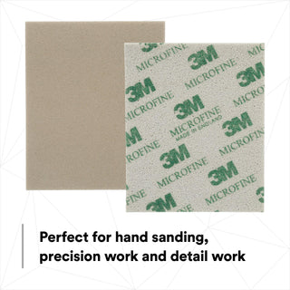 3M Softback Sanding Sponge, 02600, 4-1/2 in x 5-1/2 in, (115 mm x 140
mm)