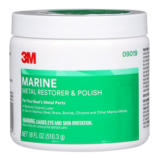 3M Metal Restorer and Polish, 09019, 18 oz Paste