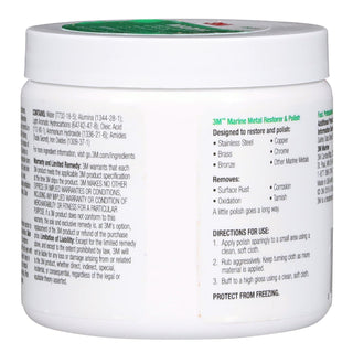 3M Metal Restorer and Polish, 09019, 18 oz Paste