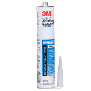 3M Marine Adhesive Sealant 5200, White, 295 mL Cartridge