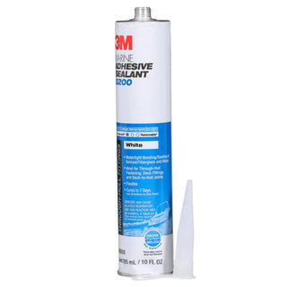 3M Marine Adhesive Sealant 5200, White, 295 mL Cartridge