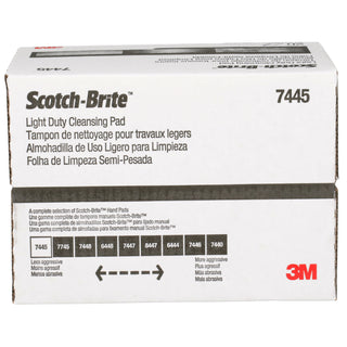 Scotch-Brite Light Cleansing Hand Pad 7445, HP-HP, Nepheline SyeniteSuper Fine