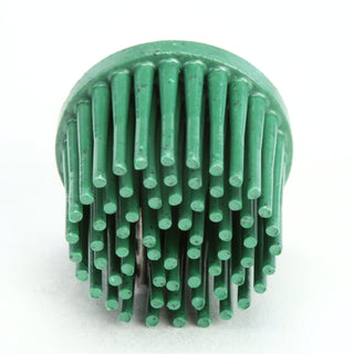 Scotch-Brite Roloc Bristle Disc, RD-ZB, 50, TR, Green, 1 in x 5/8 in