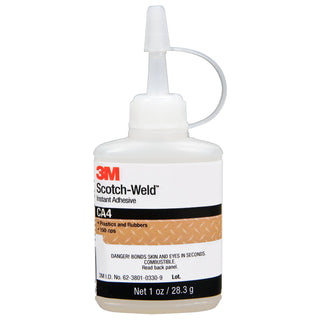 3M Scotch-Weld Instant Adhesive CA40, Clear, 1 fl oz