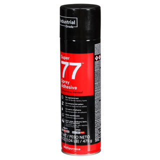 3M Super 77 Multipurpose Spray Adhesive, 24 fl oz Can (Net Wt 16.75oz)