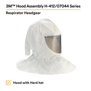 3M Hood Assembly H-412/07044(AAD), with Collar and Hardhat 1 EA/Case