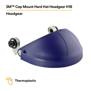 3M Cap Mount Hard Hat Headgear H18, 82502-00000