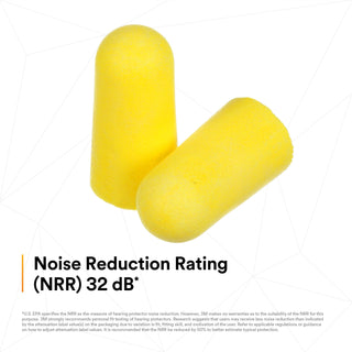 3M E-A-R TaperFit 2 Earplugs 312-1219, Uncorded, Poly Bag, RegularSize