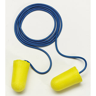 3M E-A-R TaperFit 2 Earplugs 312-1223, Corded, Regular Size