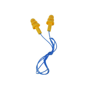 3M E-A-R UltraFit Earplugs 340-4004, Corded, Poly Bag