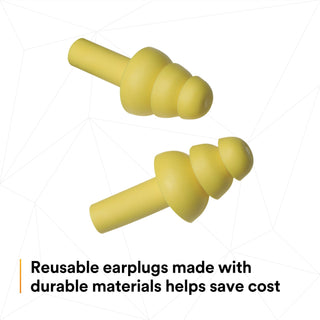 3M E-A-R UltraFit Earplugs 340-4003, Uncorded, Poly Bag