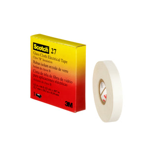 3M Glass Cloth Electrical Tape 27, 1/2 in x 66 ft