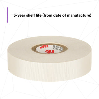 3M Glass Cloth Electrical Tape 27, 3/4 in x 66 ft