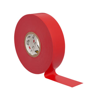 Scotch® Vinyl Color Coding Electrical Tape 35, 3/4 in x 66 ft, Red