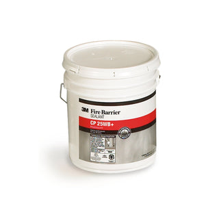 3M Fire Barrier Sealant CP 25WB+, Red, 5 Gallon (Pail)