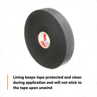 Scotch® Rubber Splicing Tape 23, 3/4 in x 30 ft, Black, 1 roll/carton