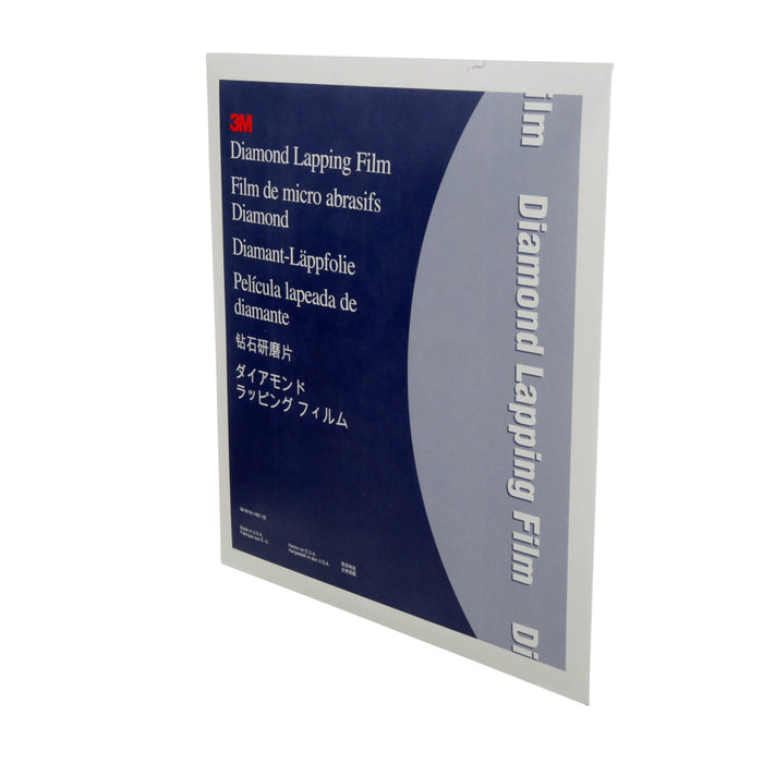 3M Diamond Lapping Film Disc 661X, 1.0 Micron, 8 in x NH, 25/Inner