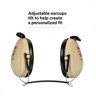 3M PELTOR Optime 95 Earmuffs H6B/V, Behind-the-Head