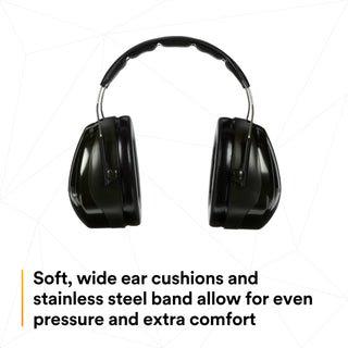 3M PELTOR Optime 101 Earmuffs H7A, Over-the-Head