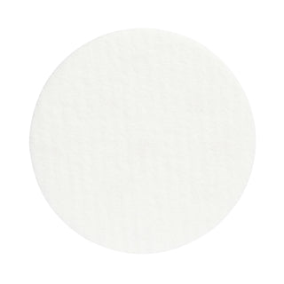 3M Finesse-it Felt Buffing Pad, 09358, 5 in, Red Foam Logo White Loop, 200/Case