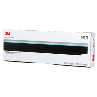 3M Strip Calk, 08578, Black, 1 ft Strips, 60 per carton, 12 cartons percase