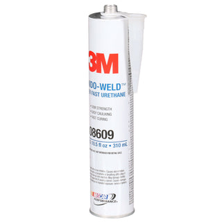 3M Windo-Weld Super Fast Urethane, 08609, Black, 10.5 fl oz Cartridge