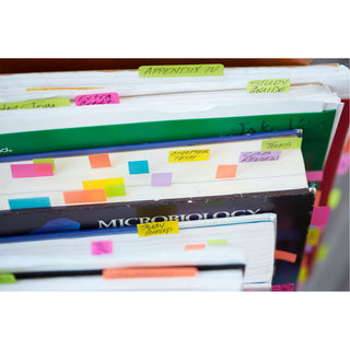 Post-it® Flags 683-4ABX, .47 in. x 1.7 in. Assorted Brights