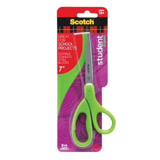 Scotch 7" Student Scissors, 1407S-MIX, 6/inner, 6 inners/case