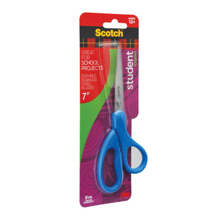 Scotch 7" Student Scissors, 1407S-MIX, 6/inner, 6 inners/case