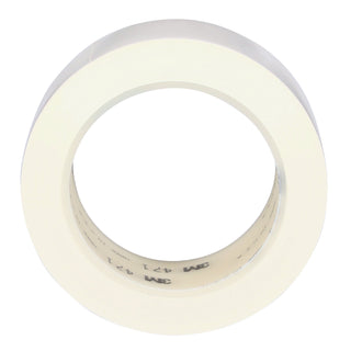 3M Vinyl Tape 471, White, 2 in x 36 yd, 5.2 mil