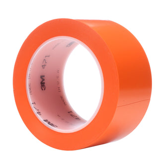 3M Vinyl Tape 471, Orange, 2 in x 36 yd, 5.2 mil