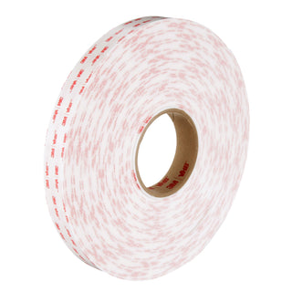 3M VHB Tape 4950, White, 1/2 in x 36 yd, 45 mil