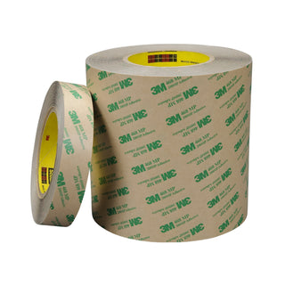 3M Adhesive Transfer Tape 468MP, Clear, 24 in x 120 yd, 5 mil