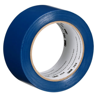 3M General Purpose Vinyl Tape 764, Blue, 2 in x 36 yd, 5 mil, 24 Roll/Case