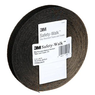 3M Safety-Walk Slip-Resistant Medium Resilient Tapes & Treads 310,Black