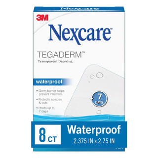 Nexcare Tegaderm Transparent Dressing H1624, 2.375 in x 2.75 in (6 cmx 7 cm)