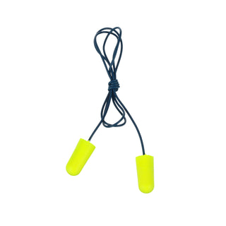 3M E-A-Rsoft Earplugs 311-4106, Metal Detectable, Corded, Poly Bag,Regular Size