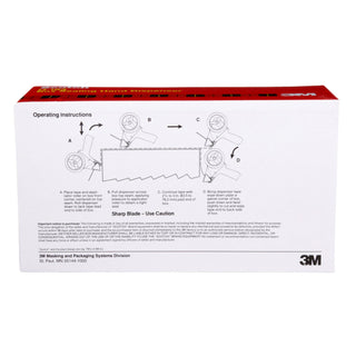 Scotch® Box Sealing Tape Hand Dispenser H183, 3 in