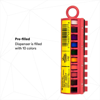 3M ScotchCode Wire Marker Tape Dispenser with Tape STD-C