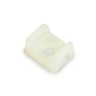 3M Cable Tie Mounting Base CTB75X75NTA-C, 4-way Adhesive Mount