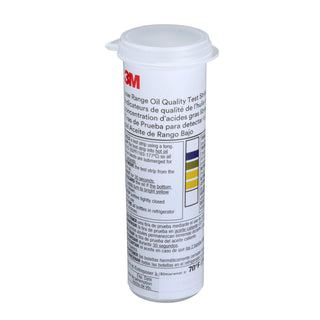 3M Low Range Oil Quality Test Strips 1005, 40 Strips/Bottle