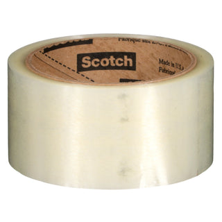 Scotch® Box Sealing Tape 371, Clear, 48 mm x 50 m