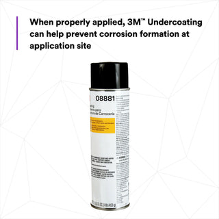 3M Undercoating, 08881, 16 oz (453 g) Net Wt